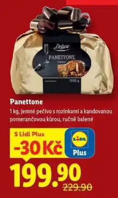 Lidl PANETTONE nabídka