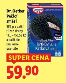 Lidl Dr. Oetker pečicí směsi nabídka