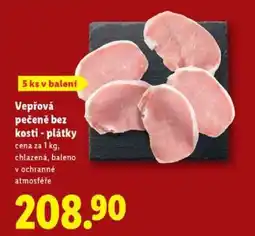 Lidl Vepřová pečeně bez kosti, plátky nabídka