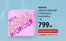 dm drogerie Essence adventní kalendář s dekorativní kosmetikou nabídka