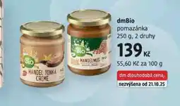 dm drogerie Dmbio pomazánka nabídka