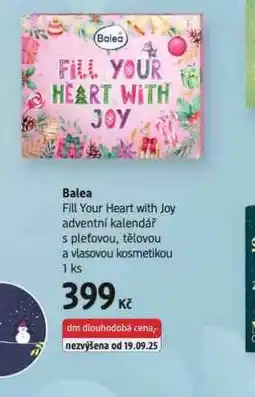 dm drogerie Balea adventní kalendář nabídka