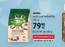 dm drogerie Dmbio skořicové hvězdičky nabídka