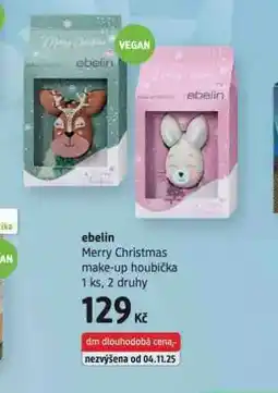 dm drogerie Ebelin merry christmas nabídka