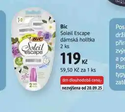 dm drogerie Bic soleil escape dámská holítka nabídka