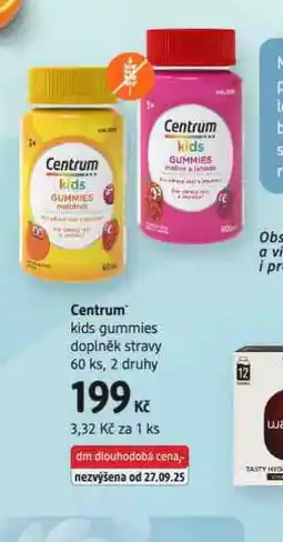 dm drogerie Centrum kids gummies nabídka