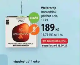 dm drogerie Waterdrop microdrink nabídka