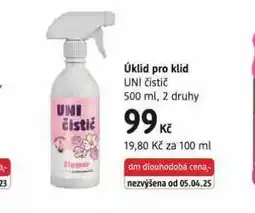 dm drogerie Úklid pro klid uni čistič nabídka