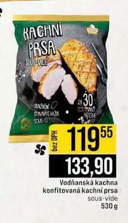Jip Vodňanská kachna konfitovaná kachní prsa sous-vide 530 g nabídka
