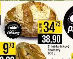 Jip Chléb kváskový špaldový 650 g nabídka