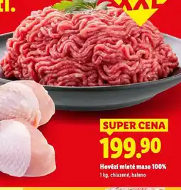 Lidl Hovězí mleté maso 100% nabídka