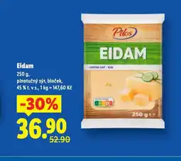 Lidl Eidam 45% nabídka