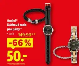 Lidl Auriol dárková sada pro pány nabídka