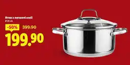 Lidl Hrnec s nerezové oceli 25 cm nabídka