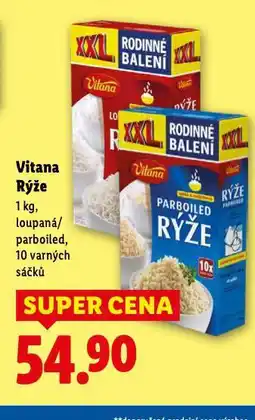 Lidl Vitana rýže nabídka