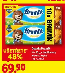 Lidl Opavia brumík nabídka
