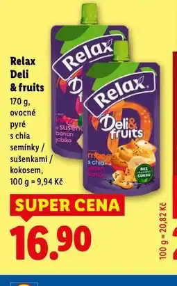 Lidl Relax deli & fruits nabídka