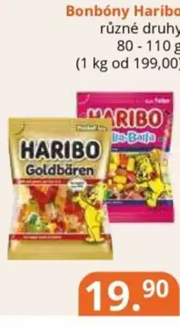 Potraviny CZ Bonbóny Haribo nabídka