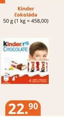 Potraviny CZ Kinder čokoláda nabídka