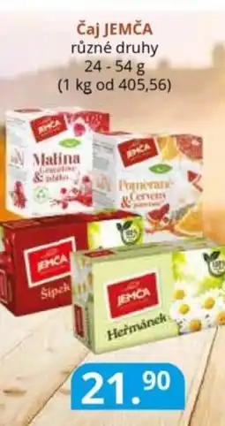 Potraviny CZ Čaj JEMČA nabídka