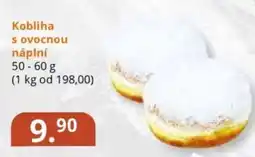 Potraviny CZ Kobliha s ovocnou náplní nabídka