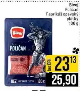 Jip Bivoj Trvanlivé salámy plátky 100 g nabídka