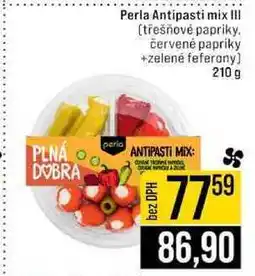 Jip Perla Antipasti mix III 210 g nabídka