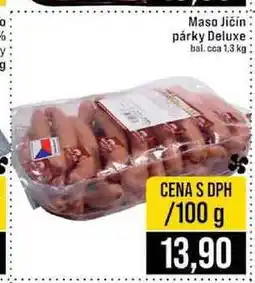 Jip Maso Jičín párky Deluxe 100 g nabídka
