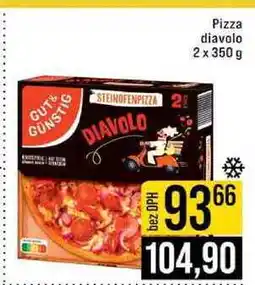 Jip GUT & GÜNSTIG Pizza diavolo 2 x 350 g nabídka