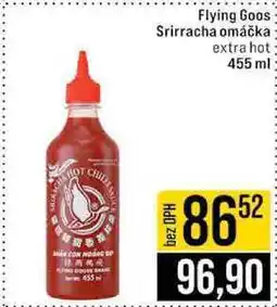 Jip Flying Goos Sriracha omáčka extra hot 455 ml nabídka