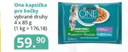 Potraviny CZ One kapsičk pro kočky vybrané druhy nabídka