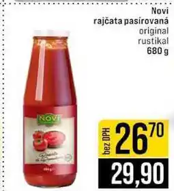 Jip Novi rajčata pasírovaná 680 g nabídka