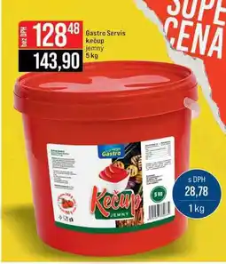 Jip Gastro Servis kečup jemný 5 kg nabídka