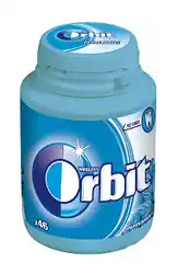 Jip Wrigley's Orbit žvýkačky bez cukru 46 ks dóza, vybrané druhy 64g nabídka