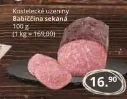 Potraviny CZ Kostelecké uzeniny Babiččina sekaná nabídka