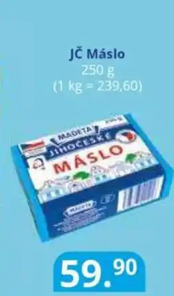 Potraviny CZ JČ Máslo nabídka
