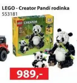 Fortel LEGO-Creator Pandí rodinka nabídka