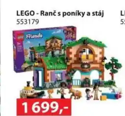Fortel LEGO - Ranč s poníky a stáj 553179 nabídka