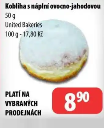 Partner Maloobchodní síť Kobliha s náplní ovocno-jahodovou nabídka