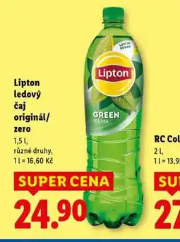 Lidl Lipton ledový čaj originál nabídka