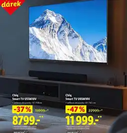 Lidl Chiq smart tv 165 cm nabídka