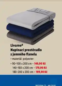 Lidl Napínací prostěradlo 90-100 x 200 cm nabídka