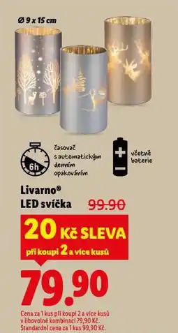 Lidl Led svíčka nabídka