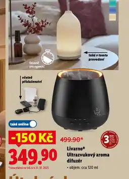 Lidl Ultrazvukový aroma difuzér nabídka