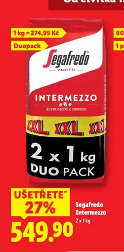 Lidl Káva segafredo nabídka