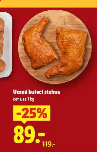 Uzená kuřecí stehna