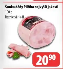 Partner Maloobchodní síť Šunka dědy Pilčíka nejvyšší jakosti nabídka