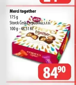 Partner Maloobchodní síť Merci together nabídka