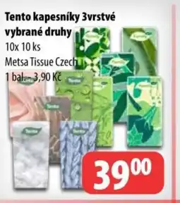 Partner Maloobchodní síť Tento kapesníky 3vrstvé vybrané druhy nabídka