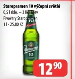 Partner Maloobchodní síť Staropramen 10 výčepní světlé nabídka